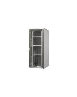 szafa ramowa stojąca EmiterNet Top, 42U, wym. 800X1000x1980 (szer. x gł. x wys. mm), drzwi blacha/szkło EM/SH05D-8042