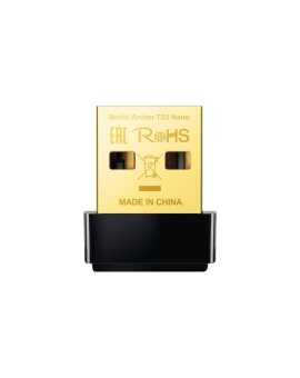 Karta sieciowa bezprzewodowa USB WiFi (200Mb/s 2, 4GHz i 433Mb/s 5GHz) TP-Link Archer T2U Nano