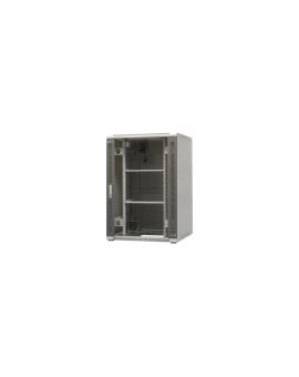 szafa ramowa stojąca EmiterNet Top, 24U, wym. 800X800x1180 (szer. x gł. x wys. mm), drzwi blacha/szkło w komplecie panel 2 wenty