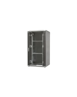Szafa ramowa stojąca EmiterNet Top, 32U, wym. 800X800x1540 (szer. x gł. x wys. mm), drzwi blacha/szkło w komplecie panel 2 wenty