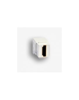 Gniazdo keystone typu HDMI 2.0 żeńskie, kolor biały EM/KEY-HDMI/HDMI-2.0-DC