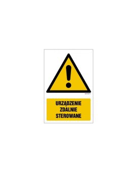 ZNAK - GF040 Urządzenie zdalnie sterowane - opakowanie 10 sztuk 5 x 7,5 cm KN - Folia podłogowa