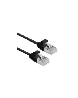 ROLINE F/UTP DataCenter Patch Cord Cat.6A (Class EA), LSOH, bardzo cienki, czarny, 5 m