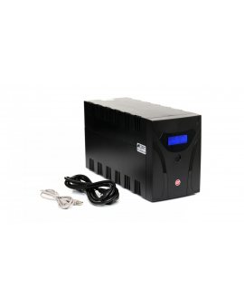 GT POWERbox UPS Line-Interactive 1200VA/600W 3x Schucko GTPOWERbox1200S