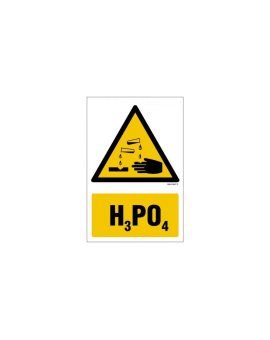 ZNAK - GF052 Kwas H3PO4 35 x 52,5 cm PN - Płyta 1mm