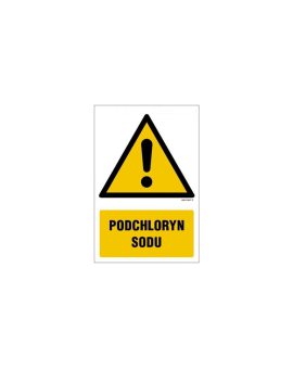 ZNAK - GF054 Podchloryn sodu 25 x 37,5 cm KN - Folia podłogowa