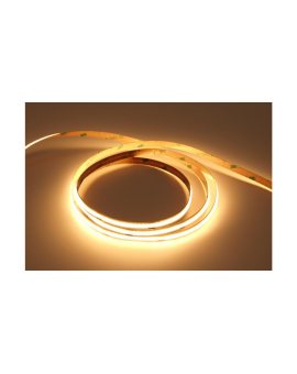 UQS-COB-5W-WW2K7-24V-50M Profesjonalna taśma LED typu COB, 5W 320 chips/m, CRI 90, 24V, biala ciepła, 2700K, IP20, 50m