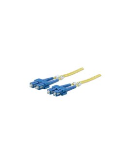 Kabel swiatłowodowy, jednomodowy, duplex, OS2, żółty, sc, 470612 /2m/