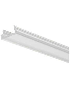 Klosz do modułu do taśmy LED, biały opal, 2, 5m, Häfele Lighting OneCable, 83368335