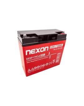 Akumulator żelowy bezobsługowy do UPS, sprzętu medycznego, fotowoltaiki Nexon 12V 100Ah