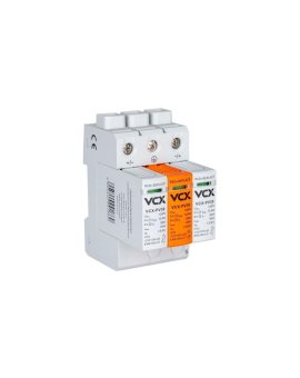 Ogranicznik przepięć T1+T2 B+C 3P 1200V DC 12, 5kA PV30 ochronnik fotowoltaiczny