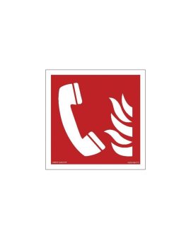 ZNAK - BF006 Telefon bezpieczeństwa 15 x 15 cm PN - Płyta 1mm