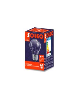 Żarówka E27 A55 25W 260lm 2700K 230V SOLEO wysokotemperaturowa WST-2632