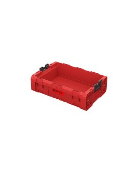 Skrzynia na narzędzia kosz otwarty 450x310x130mm 9l Qbrick BOX 130 2.0 System PRO RED Ultra HD