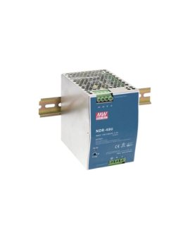 NDR-480-24 Zasilacz impulsowy, na szynę DIN,slim, 480W, 24VDC, 20A, OUT: 1