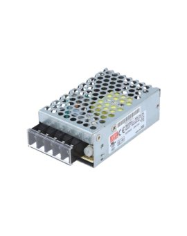 RS-25-24 Zasilacz impulsowy, do wbudowania,modułowy, 25W, 24VDC, 1,1A