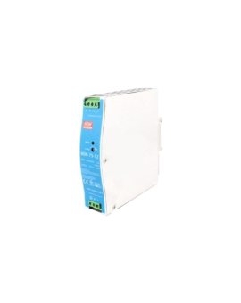NDR-75-12 Zasilacz impulsowy, na szynę DIN, 75,6W, 12VDC, 6,3A, 90÷264VAC