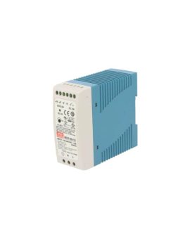 MDR-60-12 Zasilacz impulsowy, na szynę DIN, 60W, 12VDC, 5A, 85÷264VAC, OUT: 1