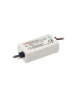 APV-8-24 Zasilacz impulsowy, LED, 8W, 24VDC, 0,34A, 90÷264VAC, 127÷370VDC