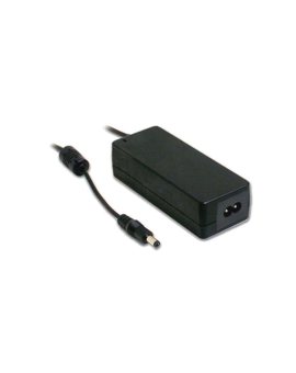 GSM60B24-P1J Zasilacz impulsowy, 24VDC, 2,5A, Wyj: 5,5/2,1, 60W, 80÷264VAC, 90