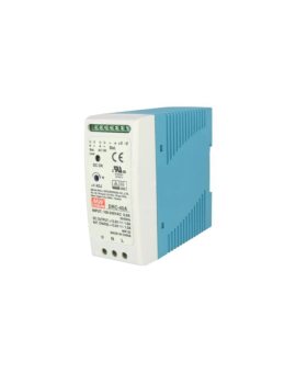 DRC-40A Zasilacz impulsowy, buforowy,na szynę DIN, 40,02W, 13,8VDC, 1,9A