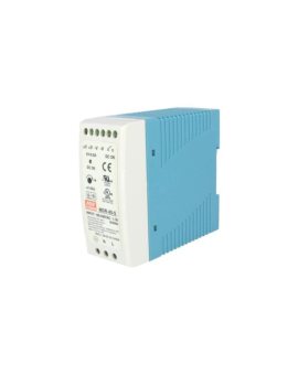 MDR-40-5 Zasilacz impulsowy, na szynę DIN, 30W, 5VDC, 6A, 85÷264VAC, OUT: 1