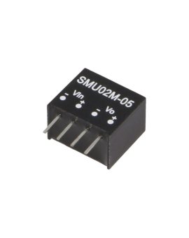 SMU02M-05 Przetwornica DC/DC, 2W, Napięcie wejściowe: 10, 8÷13, 2VDC, Napięcie wyjściowe: 5VDC, SIP4, SMU02