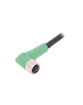 1403254 Kabel do czujników/automatyki, M8, Ilość pinów: 4, kątowe, 5m, wtyk, 30VAC