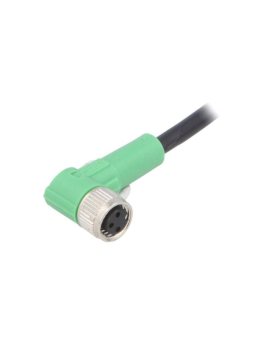 1403773 Kabel do czujników/automatyki, M8, Ilość pinów: 3, kątowe, 10m, wtyk, 4A