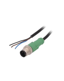 1414434 Kabel do czujników/automatyki, M12, Ilość pinów: 3, proste, 1.5m, wtyk
