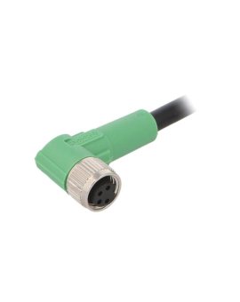1415554 Kabel do czujników/automatyki, M8, Ilość pinów: 4, kątowe, 3m, wtyk, 30VAC