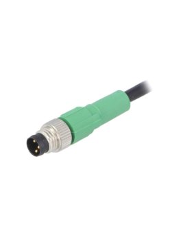 1415861 Kabel do czujników/automatyki, M8, Ilość pinów: 3, proste, 1.5m, wtyk, 4A