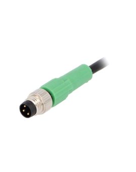 1415863 Kabel do czujników/automatyki, M8, Ilość pinów: 3, proste, 5m, wtyk, 250VAC