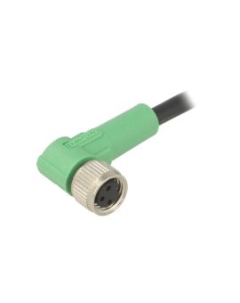 1415872 Kabel do czujników/automatyki, M8, Ilość pinów: 3, kątowe, 1.5m, wtyk, 4A