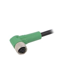 1446320 Kabel do czujników/automatyki, M8, Ilość pinów: 3, kątowe, 3m, wtyk, 250VAC