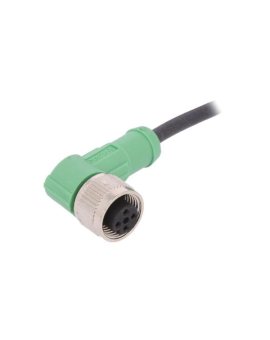 1668247 Kabel do czujników/automatyki, M12, Ilość pinów: 4, kątowe, 5m, wtyk, 4A