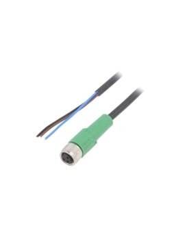 1669628 Kabel do czujników/automatyki, M8, Ilość pinów: 3, proste, 5m, wtyk, 60VAC
