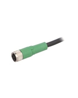 1669712 Kabel do czujników/automatyki, M8, Ilość pinów: 3, proste, 1.5m, wtyk, 4A