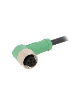 1669851 Kabel do czujników/automatyki, M12, Ilość pinów: 5, kątowe, 1.5m, wtyk