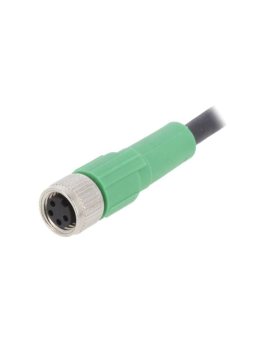 1681855 Kabel do czujników/automatyki, M8, Ilość pinów: 4, proste, 3m, wtyk, 30VAC