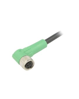 1681884 Kabel do czujników/automatyki, M8, Ilość pinów: 4, kątowe, 3m, wtyk, 30VAC