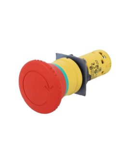XB7NS8445 Przełącznik bezpieczeństwa 22mm Poz.stab: 2 NC + NO czerwony