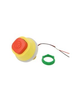 ZB5AS84W2B Przełącznik bezpieczeństwa 22mm Poz.stab: 2 czerwony LED 24V