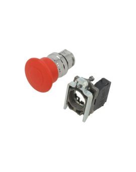 XB4BT842 Przełącznik bezpieczeństwa 22mm Poz.stab: 2 NC czerwony