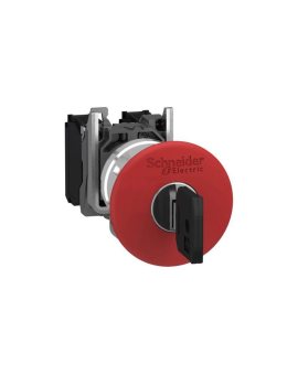 XB4BS9445 Przełącznik bezpieczeństwa 22mm Poz.stab: 2 NC + NO czerwony