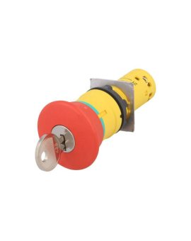 XB7NS9445 Przełącznik bezpieczeństwa z kluczem 22mm Poz.stab: 2 NC + NO