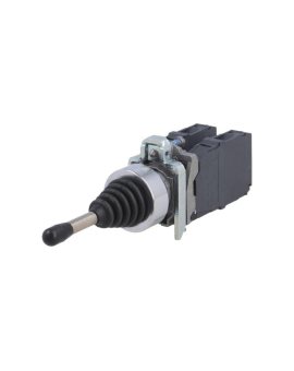XD4PA14 Przełącznik joystick 22mm Poz.stab: 5 NO x4 czarny IP66