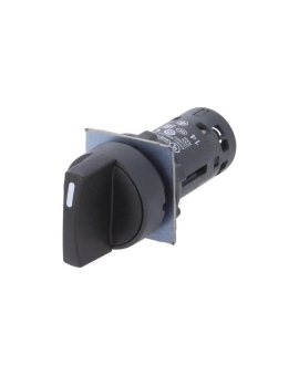 XB7ND33 Przełącznik obrotowy 22mm Poz.stab: 3 NO x2 czarny IP65