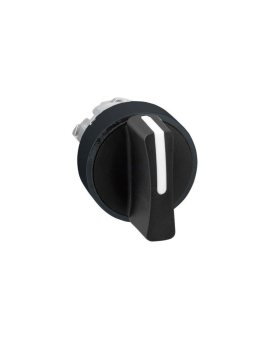 ZB4BD37 Przełącznik obrotowy 22mm Poz.stab: 2 czarny IP66 Poz: 3