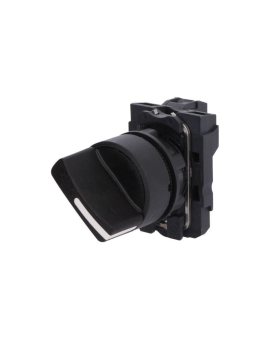 XB5AD41 Przełącznik obrotowy 22mm Poz.stab: 1 NO czarny IP66